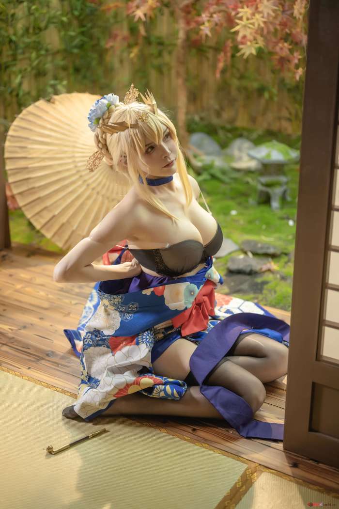 秋和柯基 – 白枪呆 同人和服 [46P1V1.82GB]