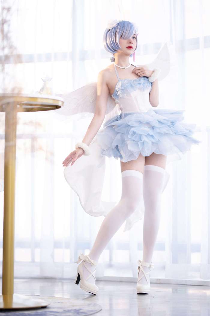 豪歌 – 雷姆天使 [24P139MB]