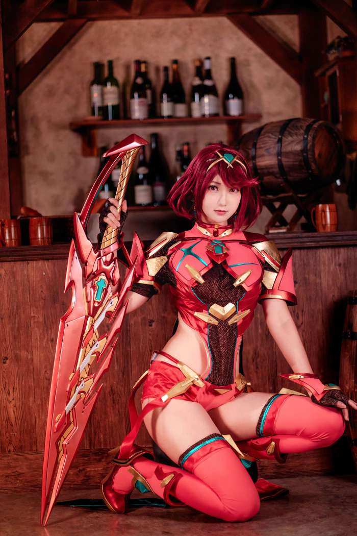 [HIKO] Xenoblade 2 – HOMURA – Cosplay Album [80P136MB]