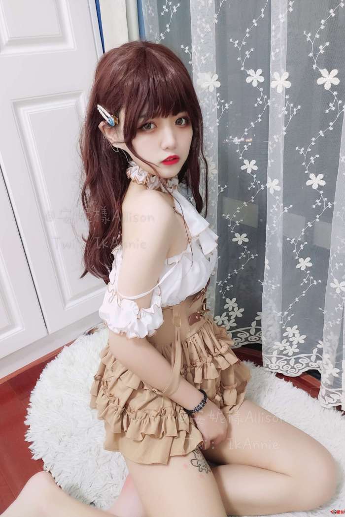 安妮 – 吊带裙[30P87M]