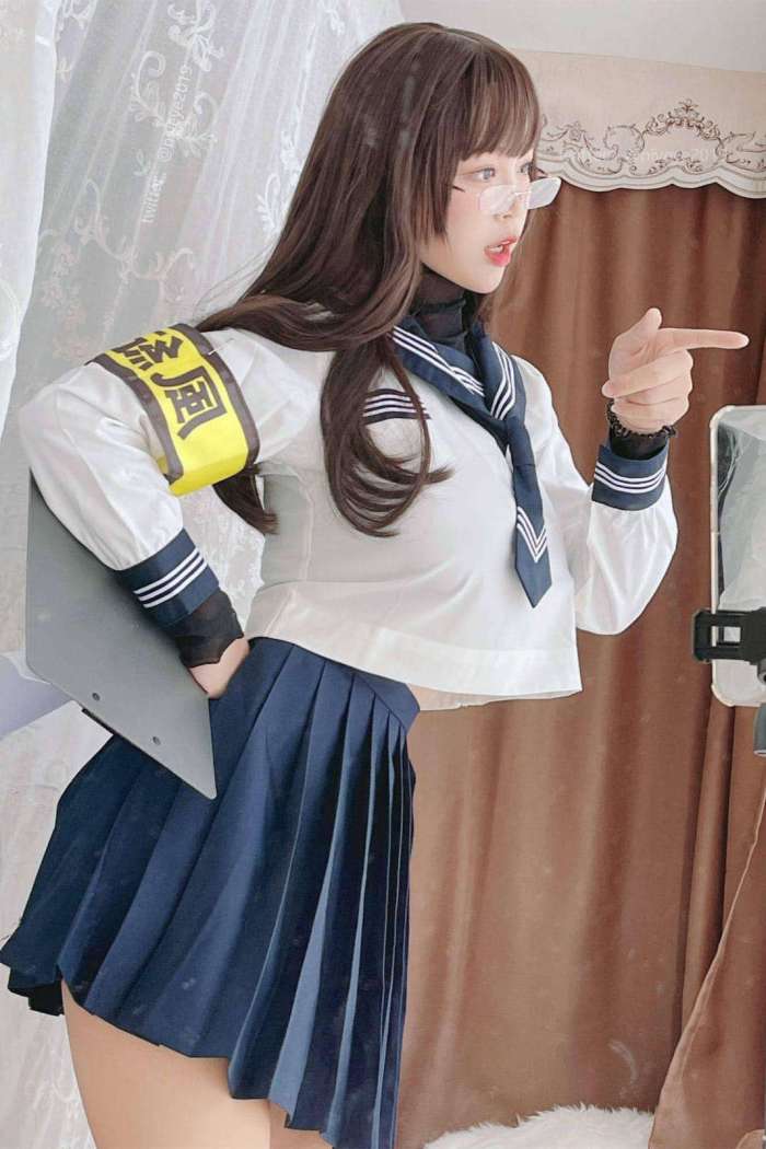 [枪版] 白烨(耶米西奶露) – 风纪委员 [60P302MB]