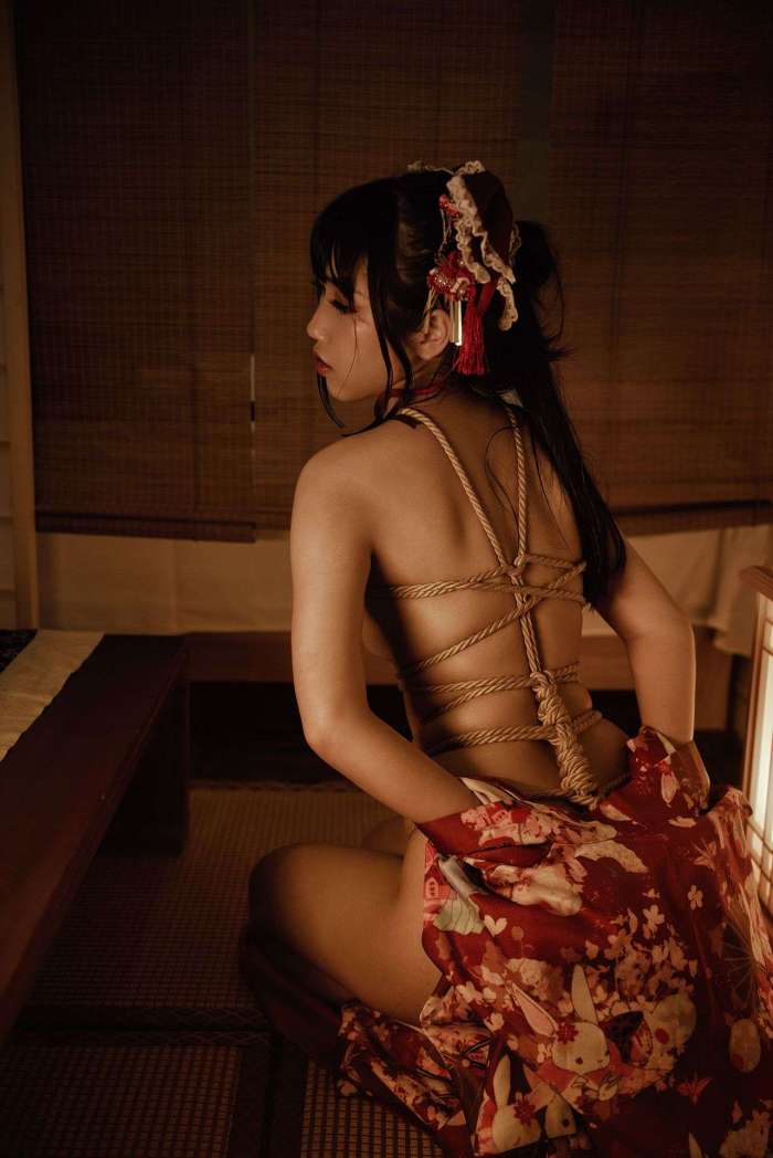 不呆猫 NO.033 绳子和服 [111P2V200MB]