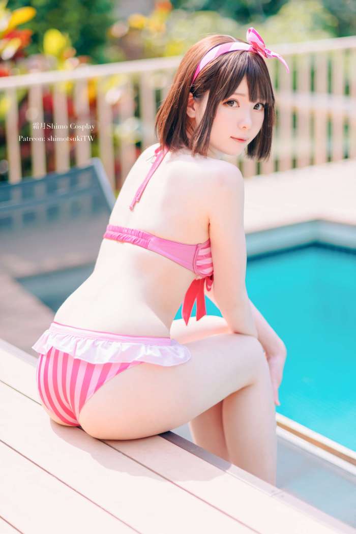 霜月shimo – Megumi Kato Swimsuit [20P155MB]