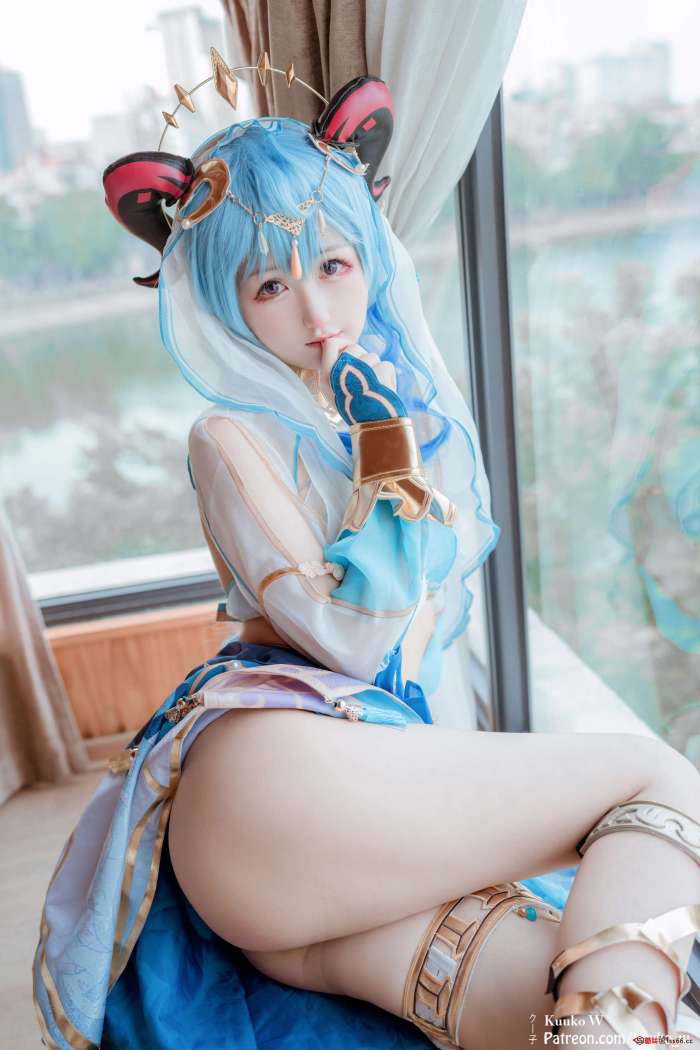 KuukoW – FreeSet  Ganyu Nilou 2022.09 甘雨 妮露服 [10P115MB]