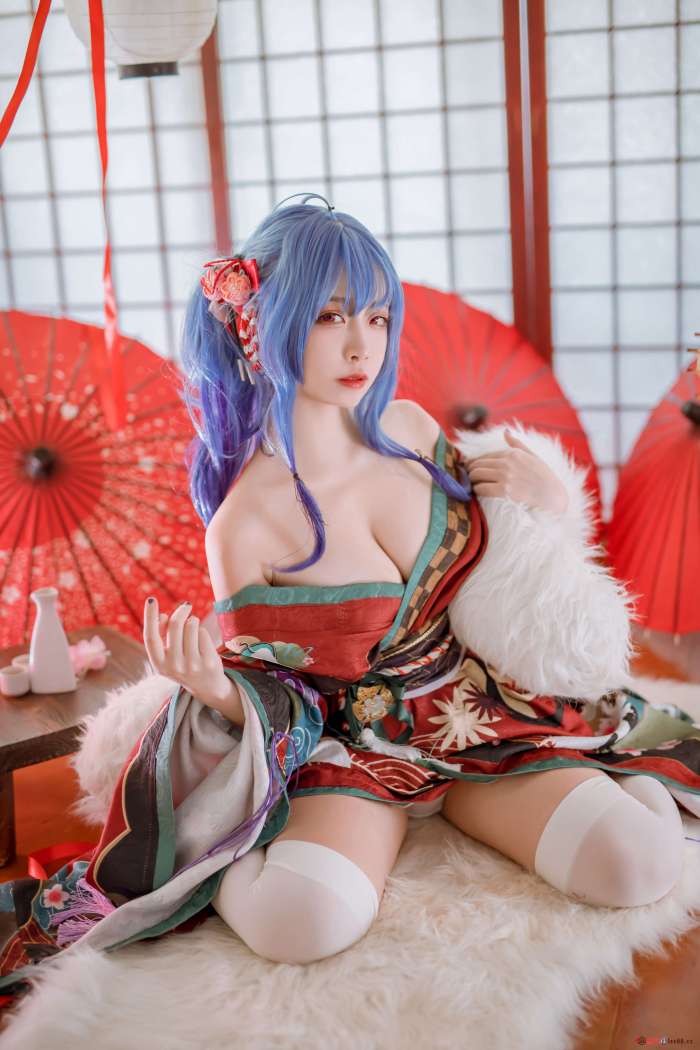 二佐Nisa – 碧蓝圣路易斯和服 [22P-600MB]