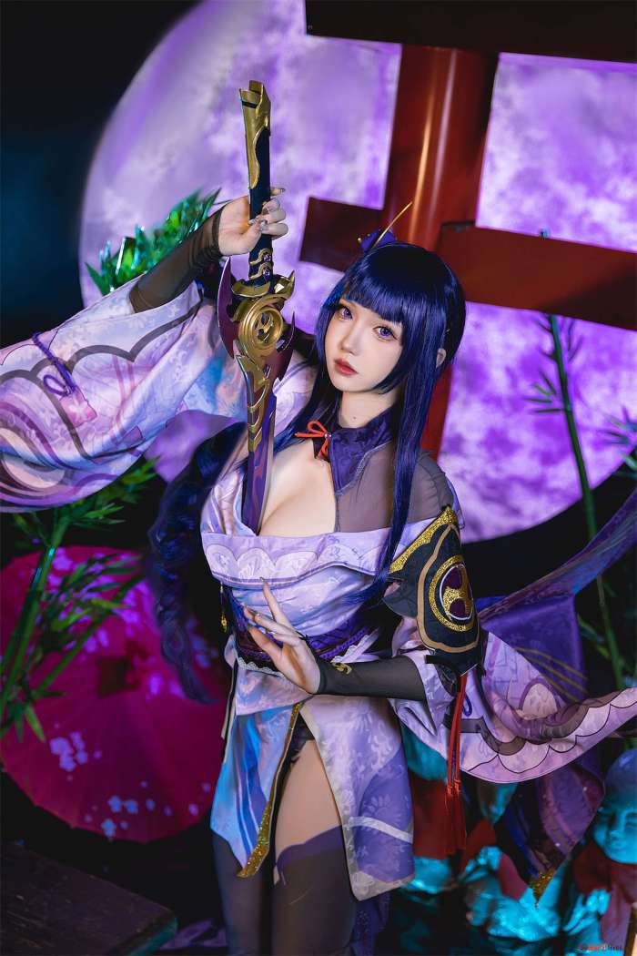 雪晴Astra – 雷电将军 [62P1V-927MB]