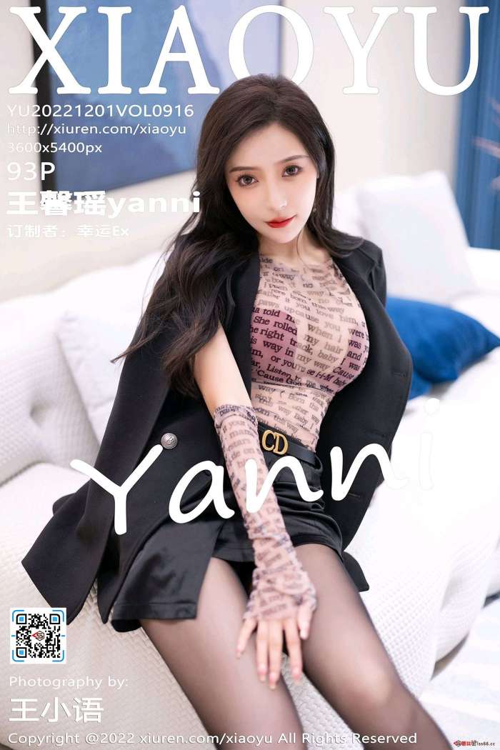 [XIAOYU语画界] 2022.12.01 VOL.916 王馨瑶yanni [93+1P-683MB]