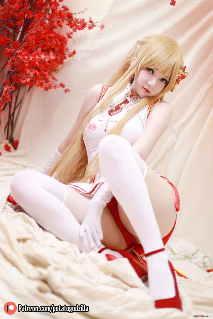 Potato Godzilla – Asuna Yuuki Qipao [53P230MB]