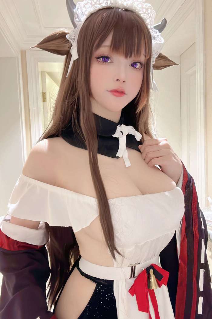 黑龙贯通 –  女仆牛牛 [10P25MB]