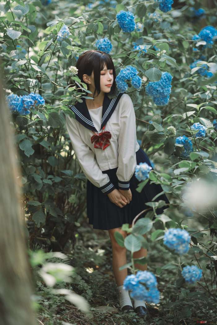 凛子酱 – 紫阳花 [27P-107MB]