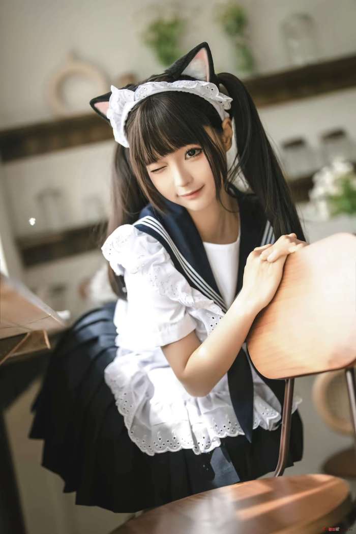 蠢沫沫 – 猫猫女仆 [23P76MB]