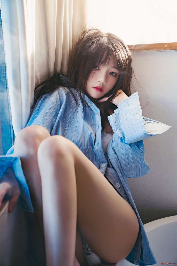 桜桃喵 156 蓝衬衫 [44P-1.10GB]