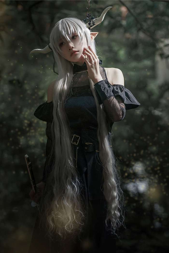 Cien恩恩 – 明日方舟 闪灵 [14P38MB]