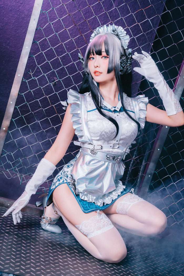 ElyEE子 – 賽博女僕 Violane青輝石 [28P60MB]