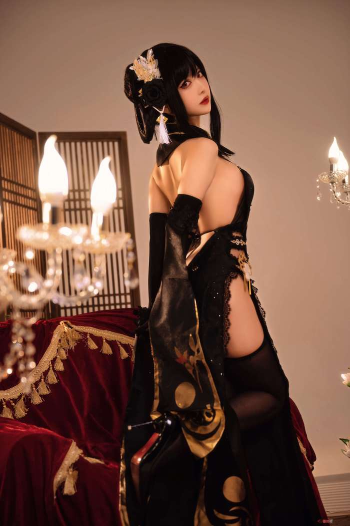 shika小鹿鹿 – 碧蓝航线镇海 奇奢花苑 [28P182MB]