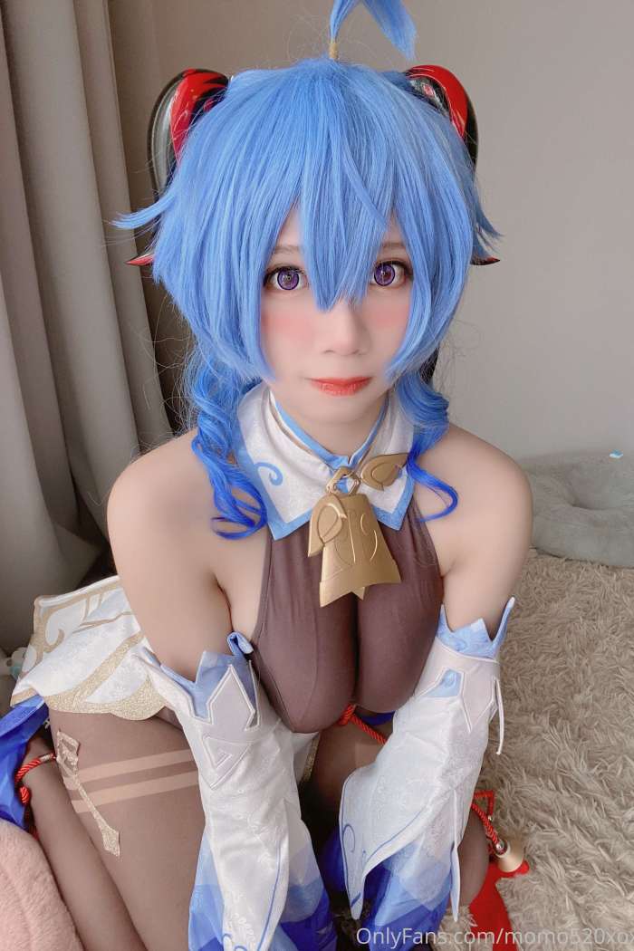 Momoko.xoxo 小魔 – Ganyu [18P27MB]