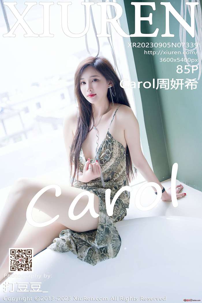 [XIUREN秀人网] 2023.09.05 NO.7339 Carol周妍希 性感吊带长裙 [85+1P710M]