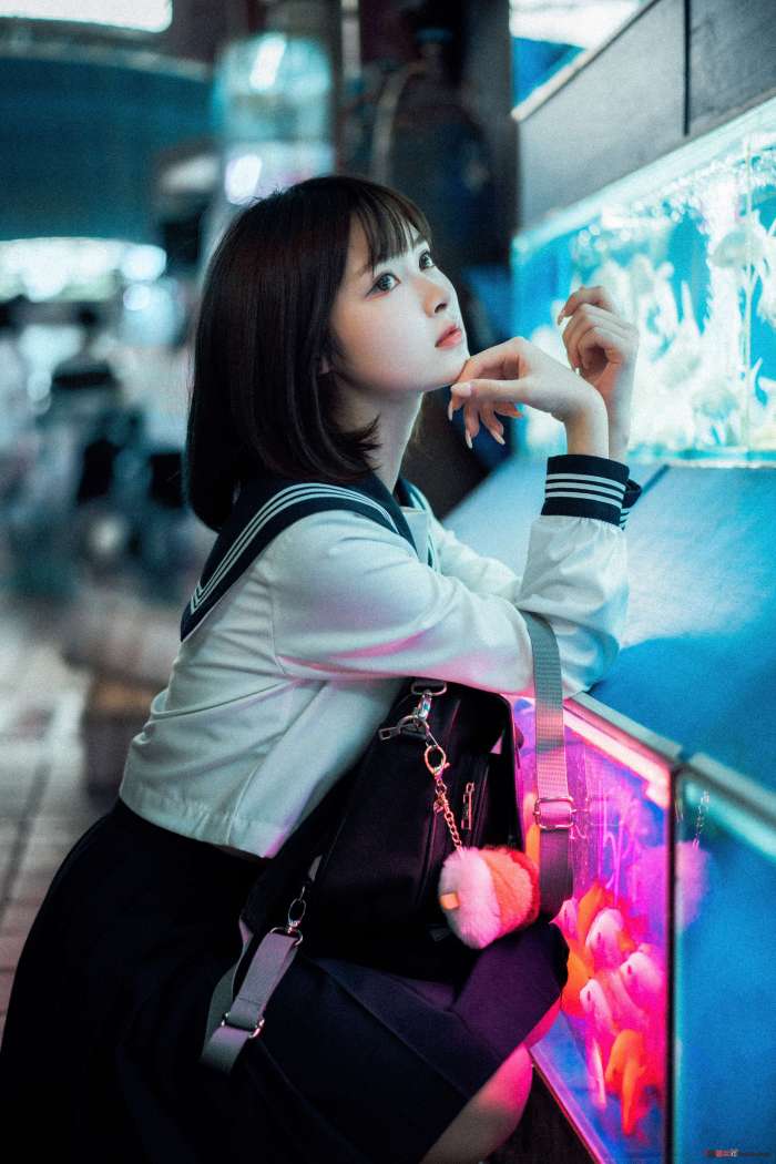 河豚抚子 – 金鱼JK [25P351MB]