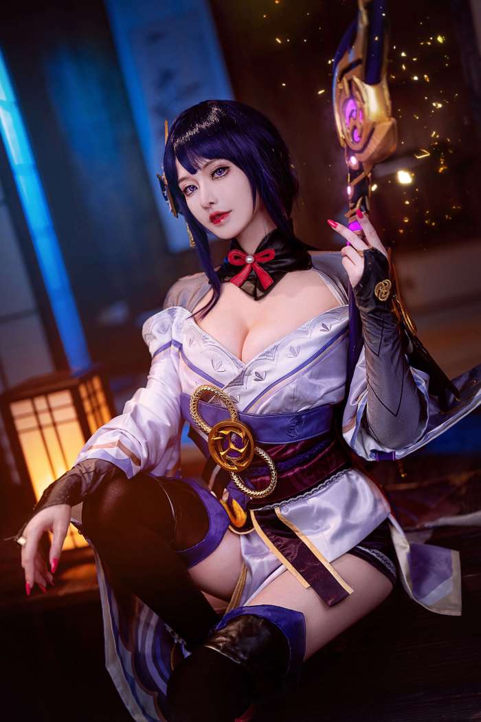 露兒大魔王 –  雷电将军 [17P96MB]