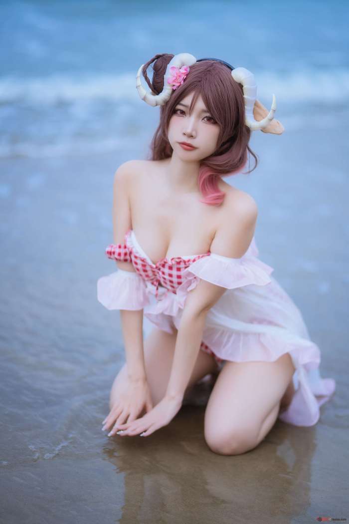 二佐Nisa – 泰拉夏日纪事 艾雅法拉泳装 [34P385MB]