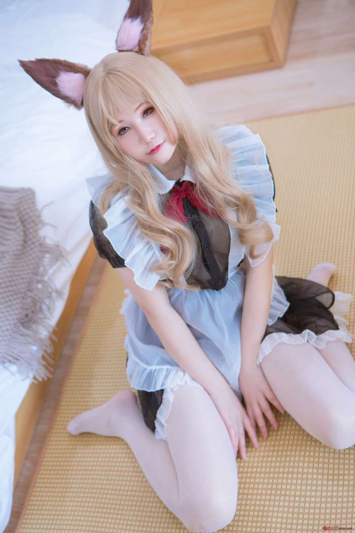 美美丘比酱  – 透明女仆 [18P233MB]