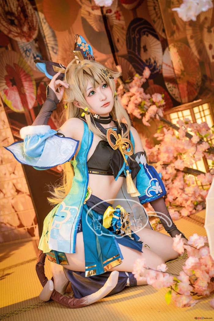 喵喵的喵吖 –  原神猫娘绮良良 [27P117MB]