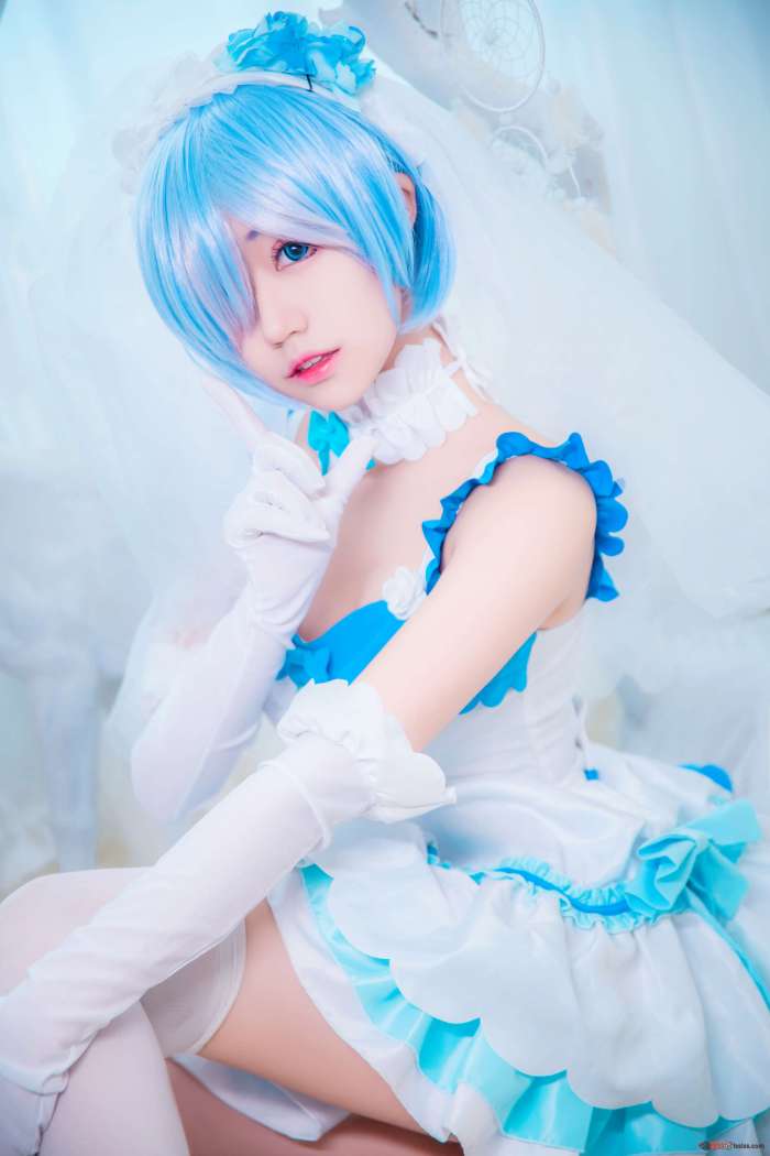 猫君君_MaoJun – 蕾姆花嫁 [38P151MB]