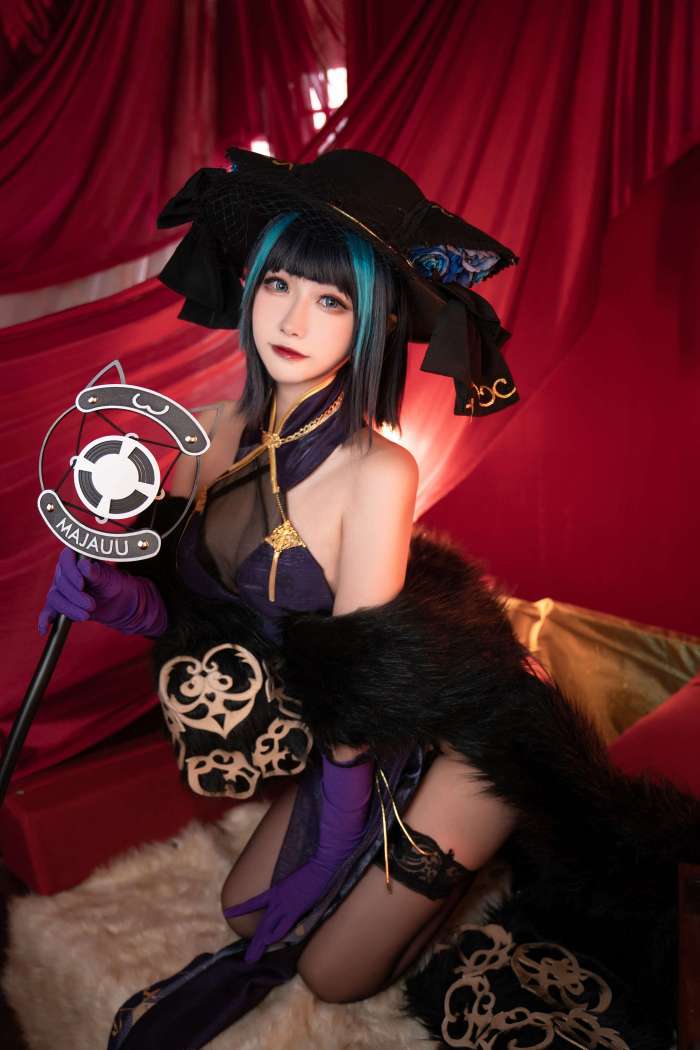 Momoko葵葵 – 碧蓝航线柴郡 音乐绚烂CaitSith [16P28MB]