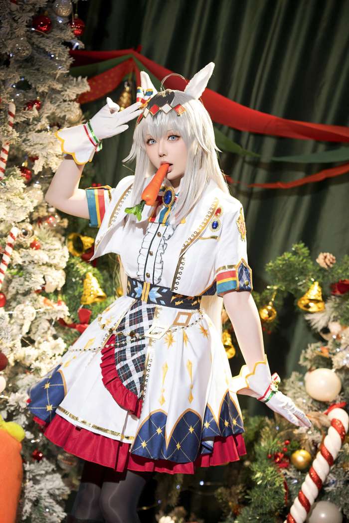 星之迟迟 – 23年12月计划赠品 赛马娘 小栗帽 圣诞衣装 [48P188MB]