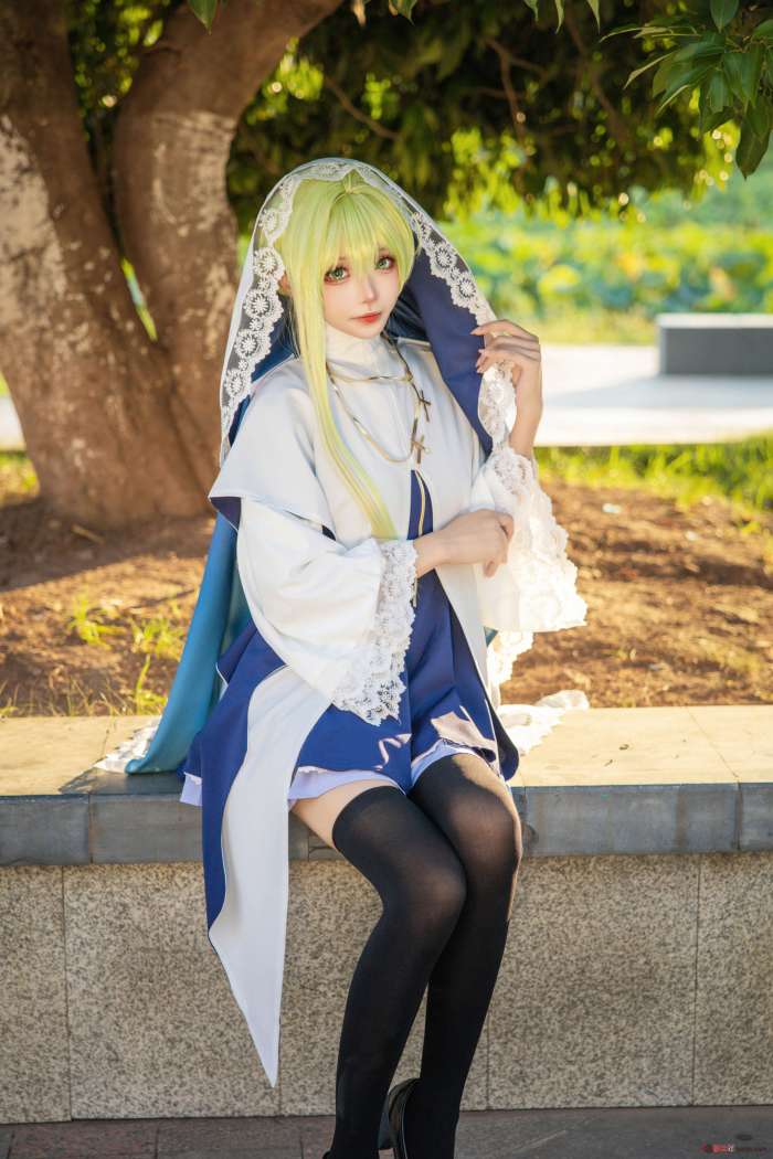 艾西Aiwest –  白圣女 塞西莉亚 [24P121MB]