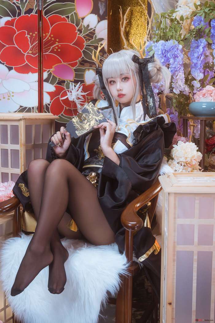 萌芽儿 – 白兔和服 [18P137MB]