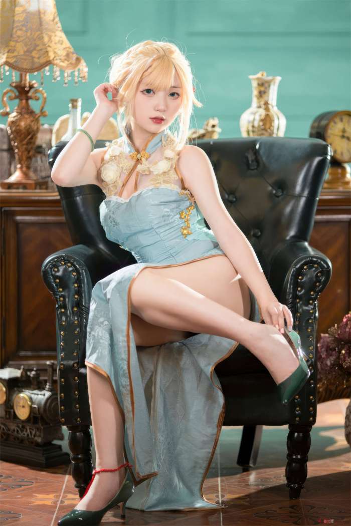 花铃 – G36玉瓯立旗袍 [88P656MB]