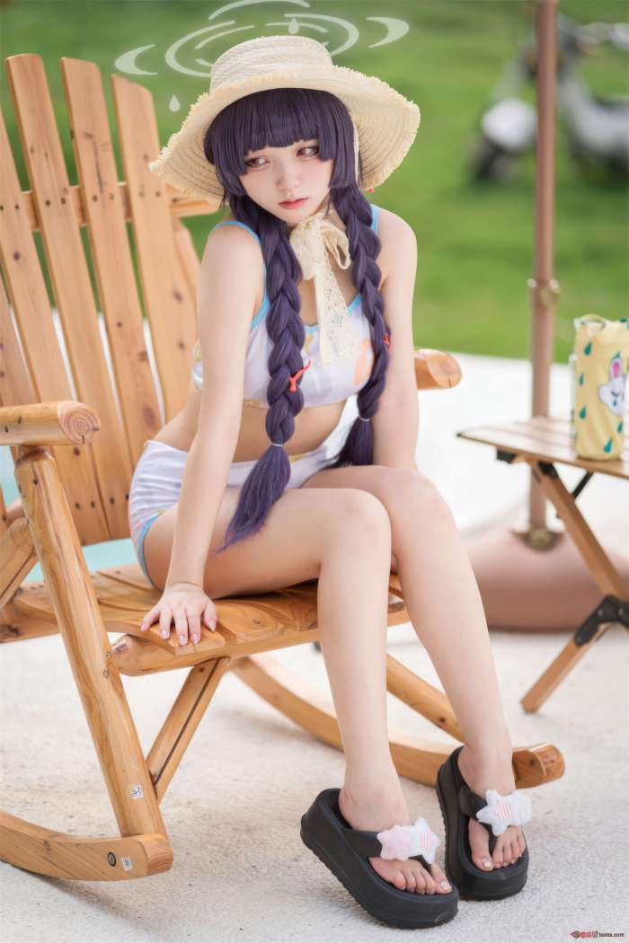 花铃 – 碧蓝档案 美游泳装 [41P291MB]