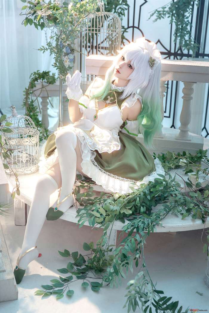 蠢沫沫 – 纳西妲 [15P75MB]