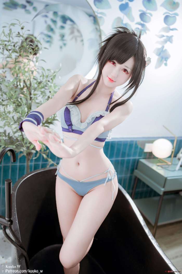 Kuuko W – Tifa Swimsuit [33P172MB]