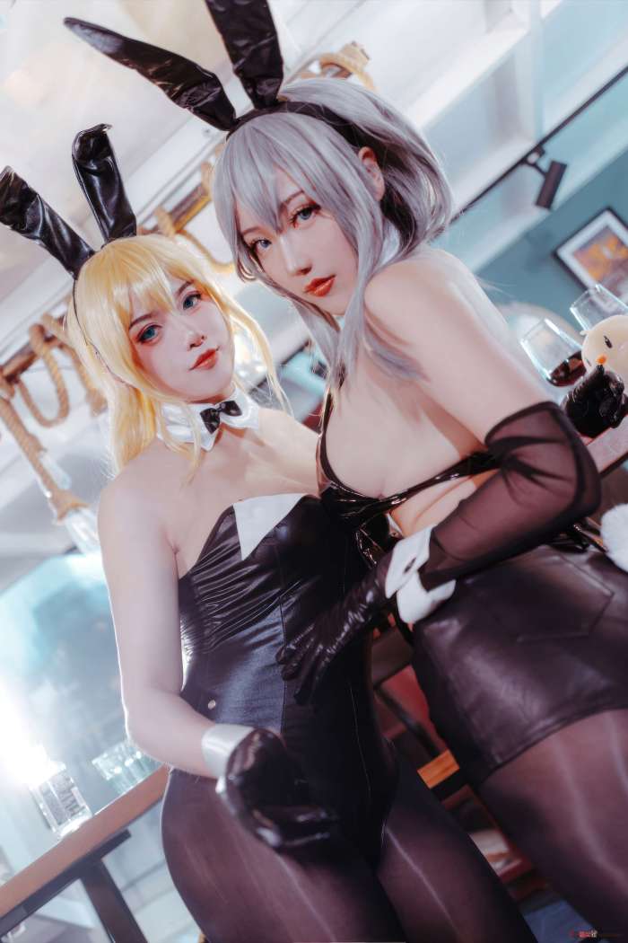 刺青Poi&隼隼子 – 碧蓝航线 北卡罗来纳 华盛顿 兔女郎 [40P295MB]