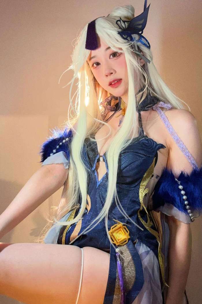 轩子巨2兔 – 原神凝光 [12P-12MB]