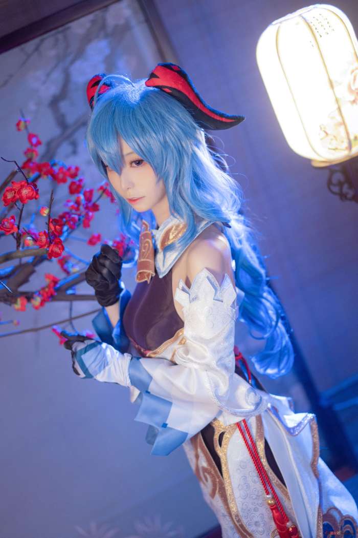 坂坂白 – 原神甘雨 [9P79MB]