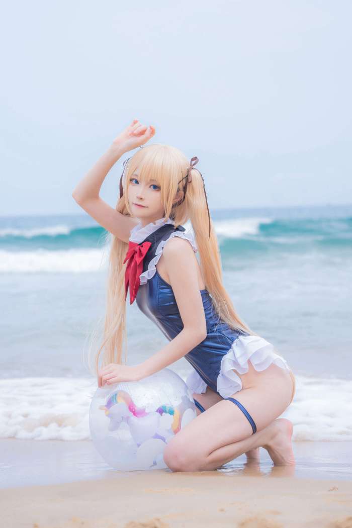 坂坂白 – 玛丽萝丝泳装 [9P33MB]