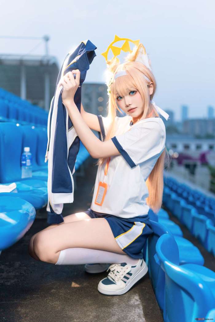 艾西Aiwest – 碧蓝档案伊落玛丽 体操服 [45P245MB]