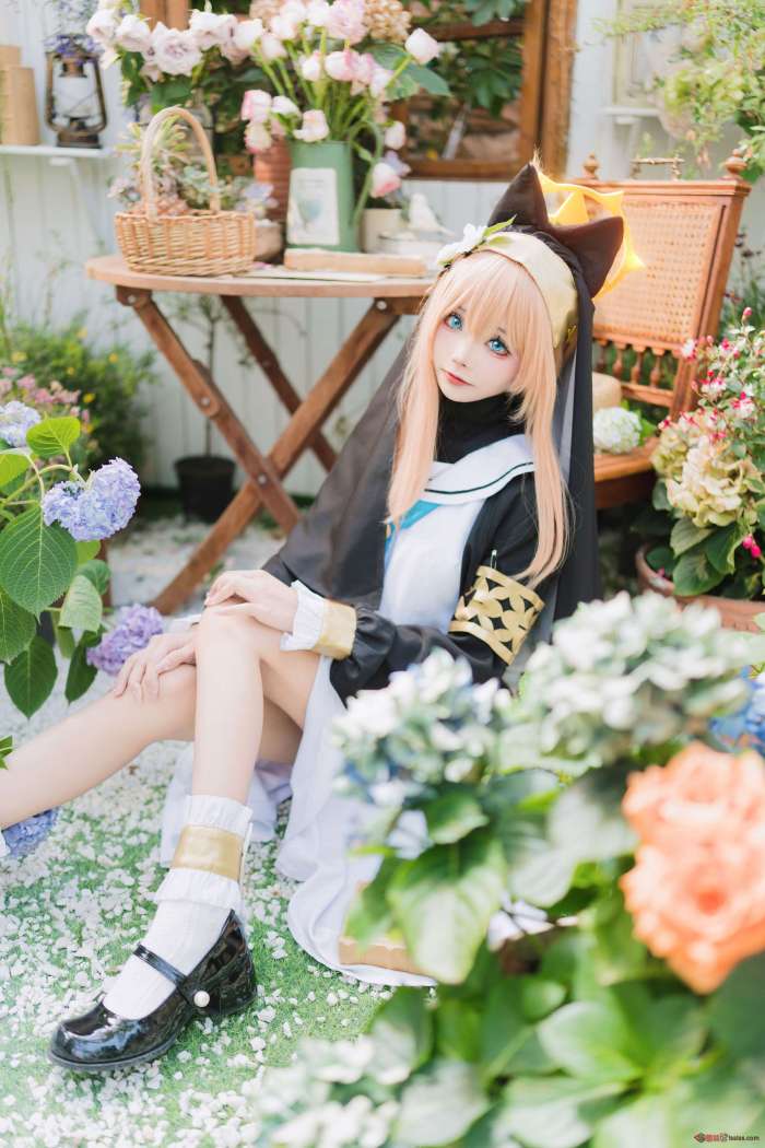 艾西Aiwest – 碧蓝档案伊落玛丽 修女 [33P98MB]