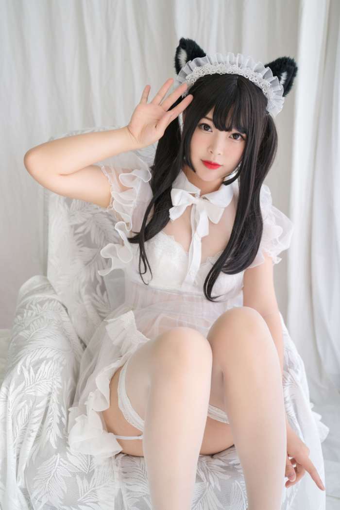 白烨 – 白猫透明女仆 [88P8V372MB]