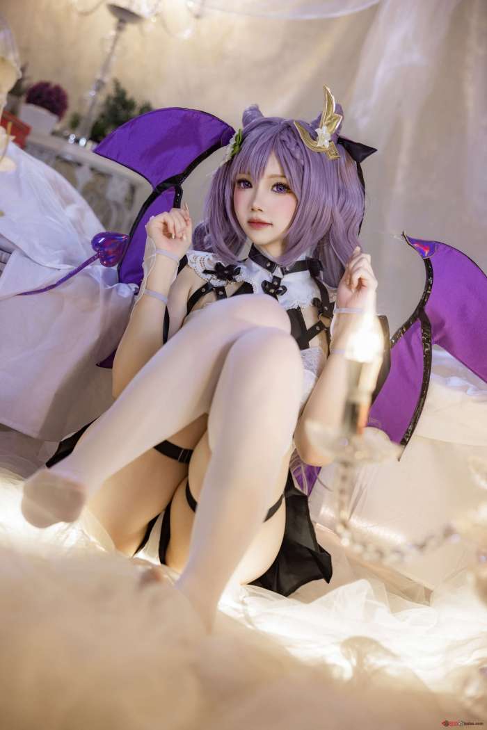 雪晴Astra -刻晴 恶魔拘束睡衣 [20P4V205MB]