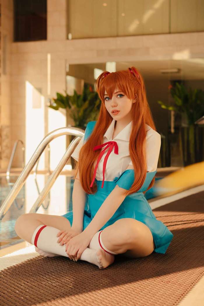 Alina Becker – Evangelion. Asuka. Swimming pool [13P8MB]