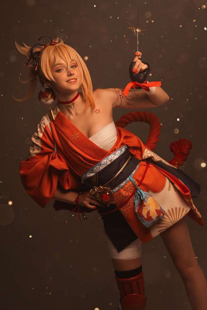 Shirogane sama Yoimiya Genshin Impact [11P68MB]