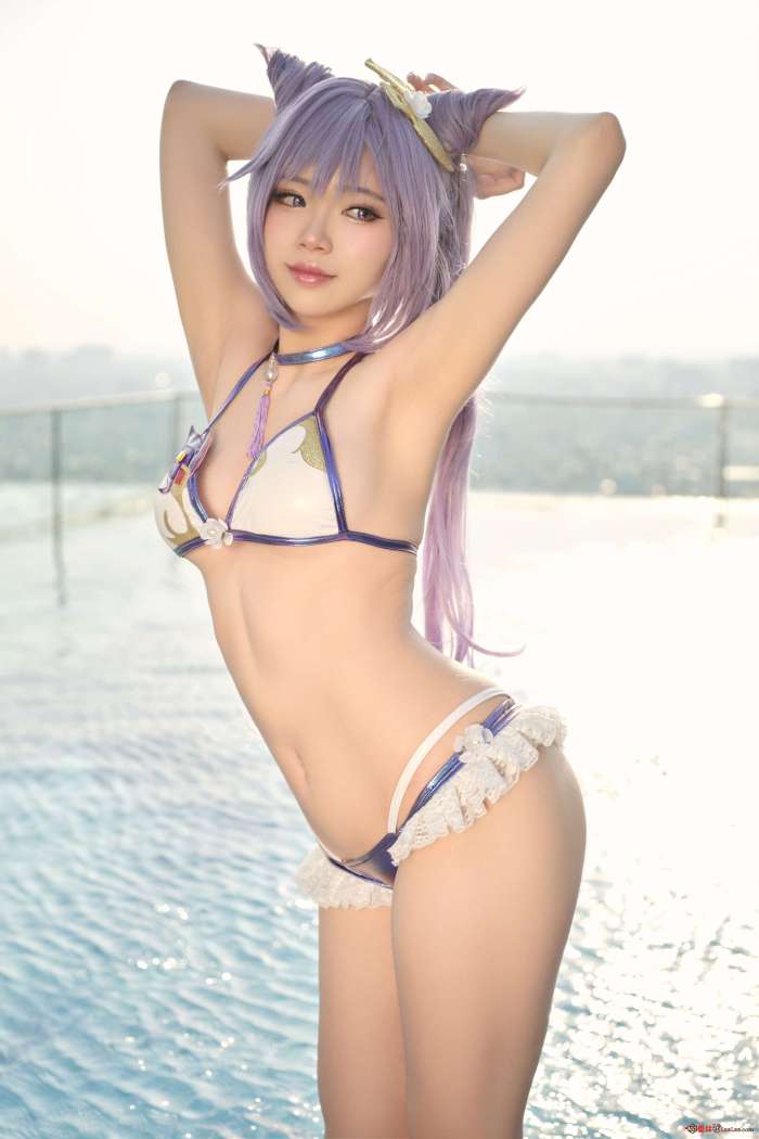 ZinieQ – Keqing Bikini [15P465MB]