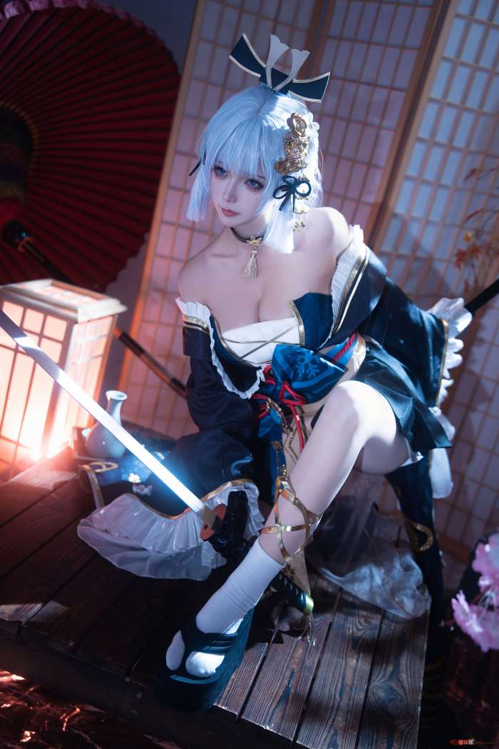 Seya狮砸 – 三月限定 神里绫华 霜刃 [12P188MB]