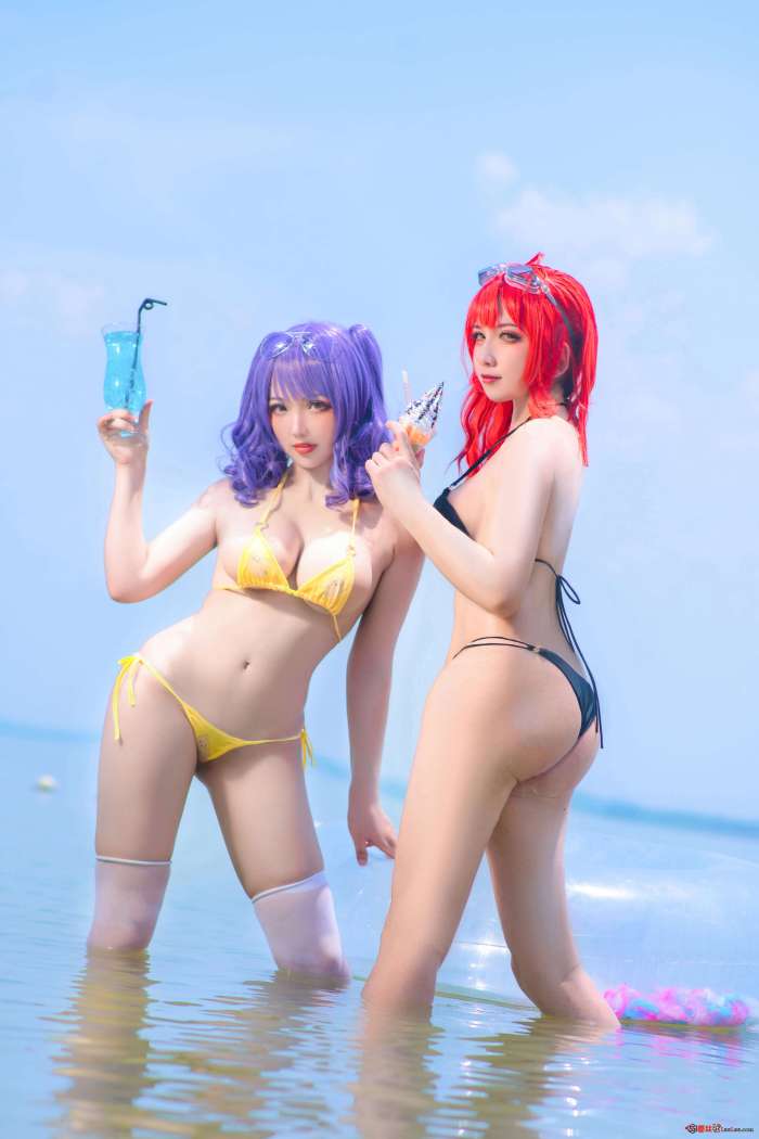 刺青Poi – &隼隼子 沙滩排球 [40P-669M]