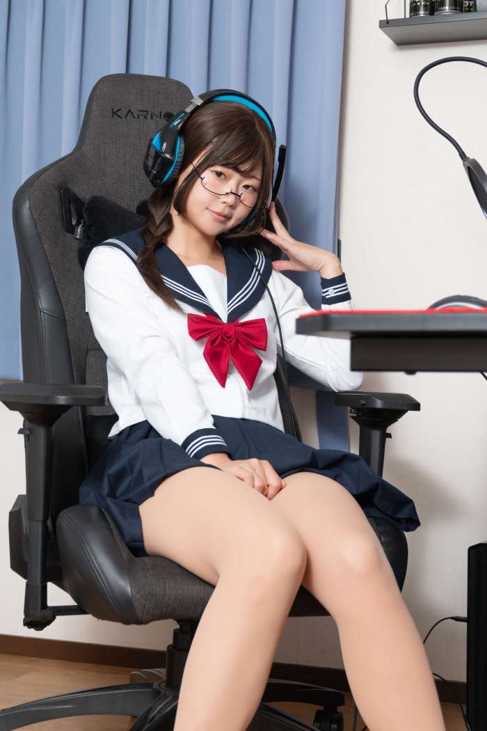 [秋野こがね] – 詰め合わせ ベージュタイツ制服 [27P57MB]