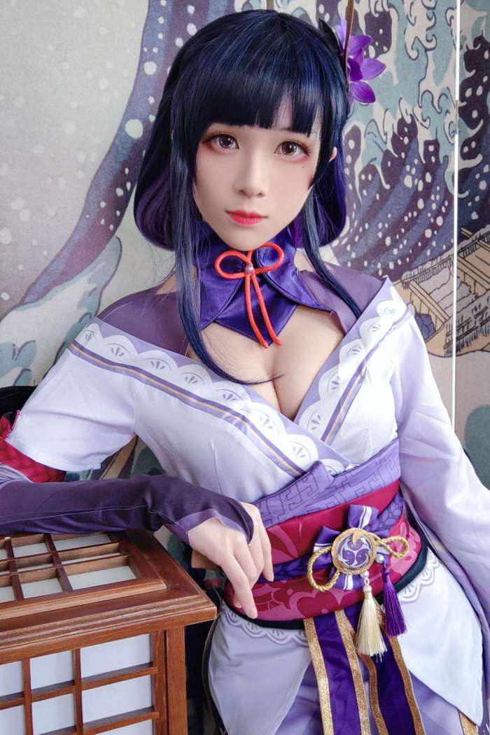 Tomoyo酱 – 雷电将军 [9P81MB]